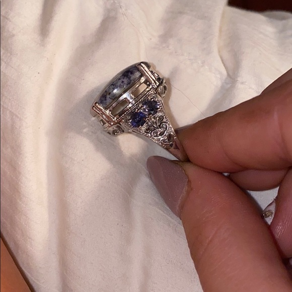 Sterling silver ring - Picture 2 of 2